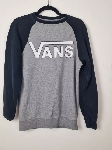 Felpa Vans Off The Wall / Maglione Spell Out Taglia Small