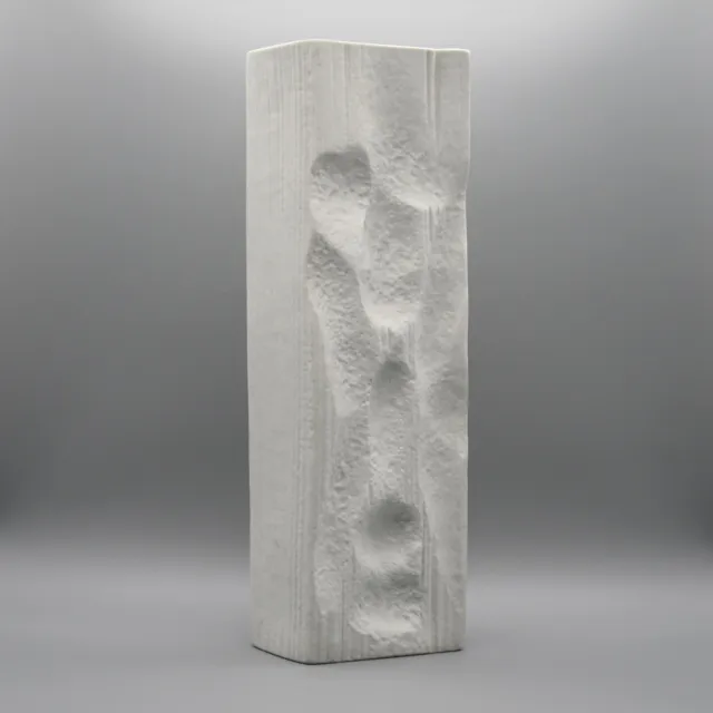 XXL 43 CM Floor Vase Martin Freyer Rosenthal Studio-Line Bisque Porcelain Op Art