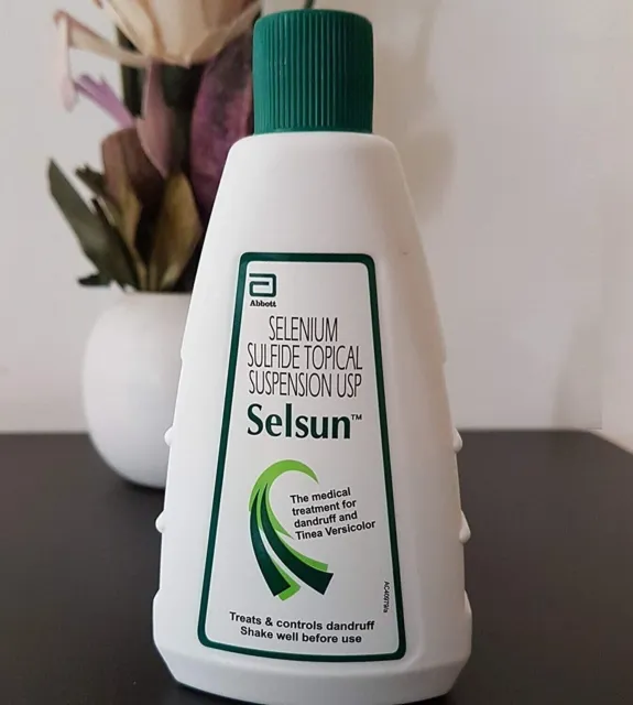 Selsun Shampoo Abbott 120ml for Dandruff Effective 100% Dandruff Solution