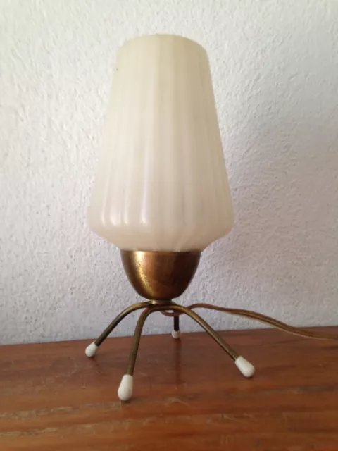 Superbe petite lampe de table ou chevet spoutnik  années 50 60 70
