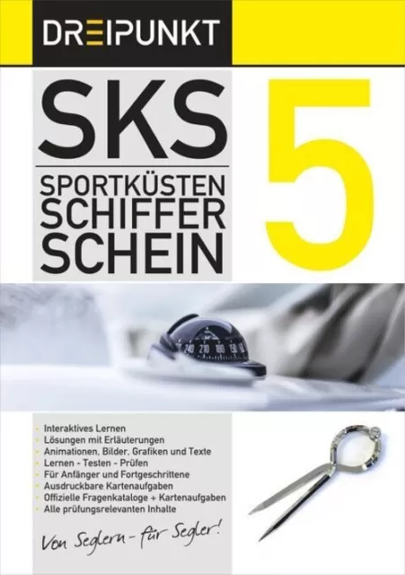 SKS 5, 1 CD-ROM Sportküstenschifferschein Michael Schulze CD-ROM 640 S. Deutsch