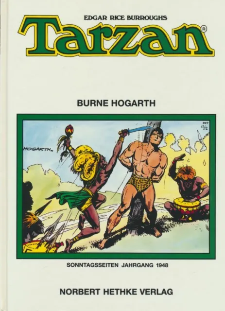 Burroughs, Edgar Rice - Tarzan Sonntagsseiten Jahrgang 1948