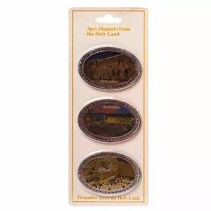 Jerusalem 3 Stück Magnet Set, Souvenir, Geschenk