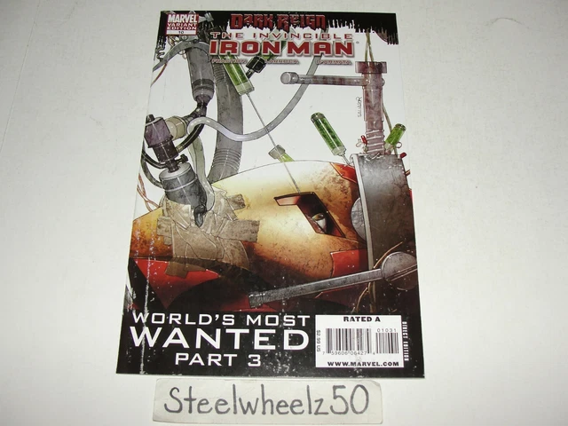 Invincible Iron Man #10 Larroca Variant Marvel 2009 1st App Rescue Pepper Potts