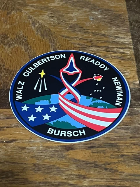 NEW NASA Space Shuttle Discovery Mission STS-51 Walz Culbertson Readdy Newman