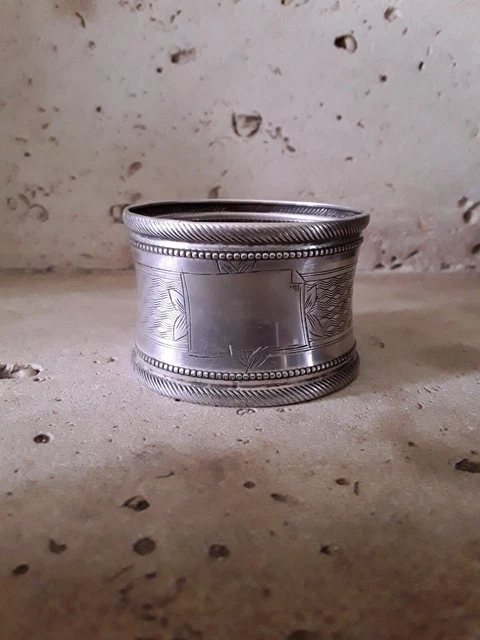 Rond  De Serviette  Ancien En Argent
