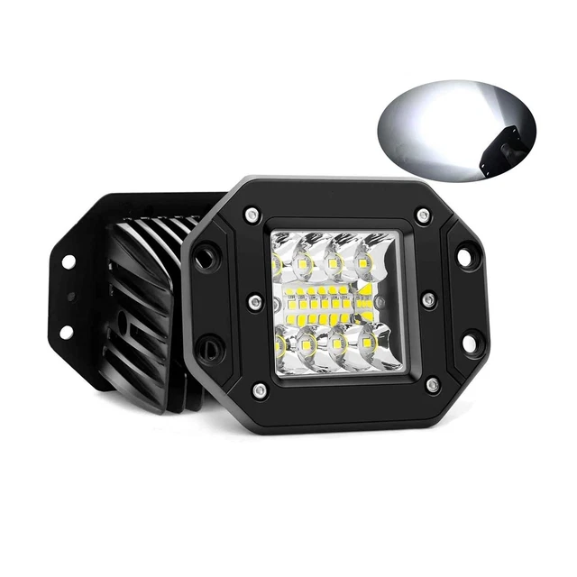 Phare De Travail LED 30W 1800lm - 12V/24V - Pour Tracteur, Machine Agricole, 4x4 - Neuf