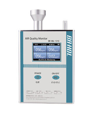 Bramc 6-in - 1 monitor di qualità dell'aria, PM1.0/PM2.5/PM10/HCHO/umidità/Temp. rilevamento 3