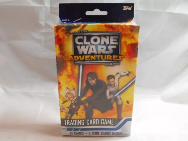 Star Wars Clone Wars Adventures Tcg Sealed Starter Deck Box Of 8 2