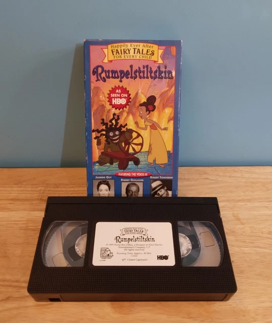 HBO RUMPELSTILTSKIN HAPPILY Ever After Fairy Tales Rare VHS Tape 17.99