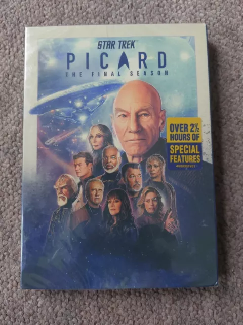 STAR TREK: PICARD - THE FINAL SEASON (Region 1 DVD,US Import.) SEALED IN CASE
