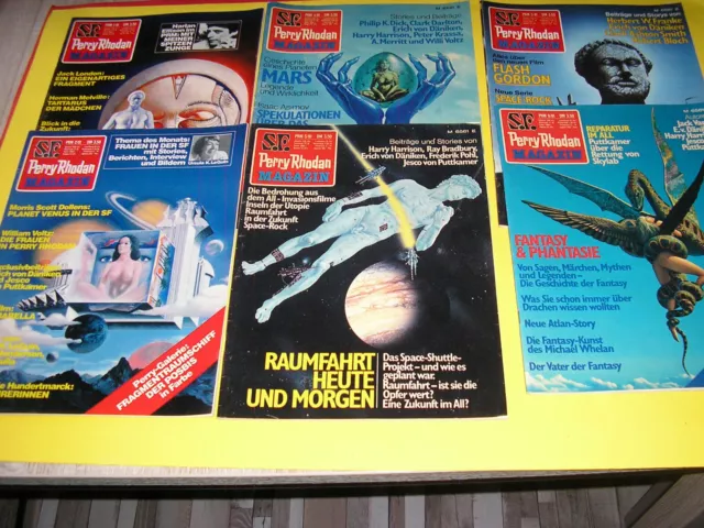 S.f. Perry Rhodan Sonderheft / Magazin   Nr. 1 - 6 Von 1981