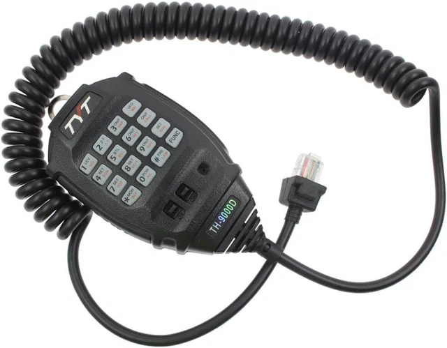 SIRIO SM-07/G7 Microfono Con Altoparlante E PTT - Compatibile Con Midland G7, Intek 5050, Polmar Skuba - Impermeabile