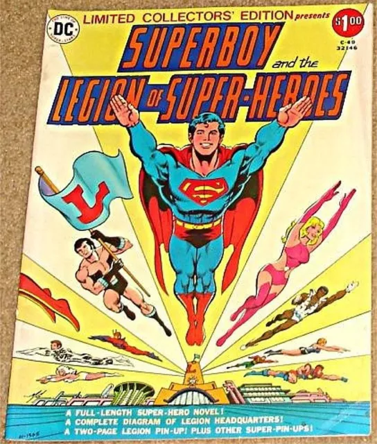 C-49 Limited Collectors Edition Treasury Superboy & The Legion Of Super Heroes