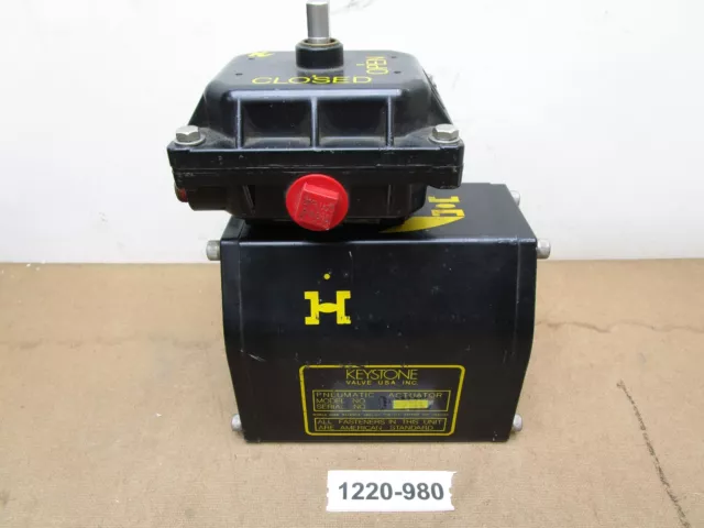 Keystone Pneumatic Actuator Model 080-790-400 Ser 22537-08-92 Figure 79