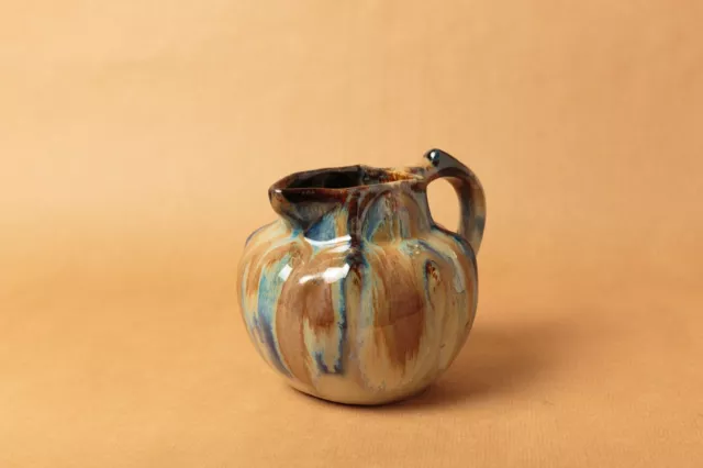 pichet broc grès émaux coulures style Greber Metenier art déco 1930