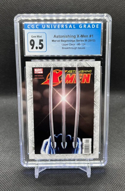 2012 Marvel Beginnings 3 Breakthrough Issues Astonishing X-Men B124 CGC 9.5