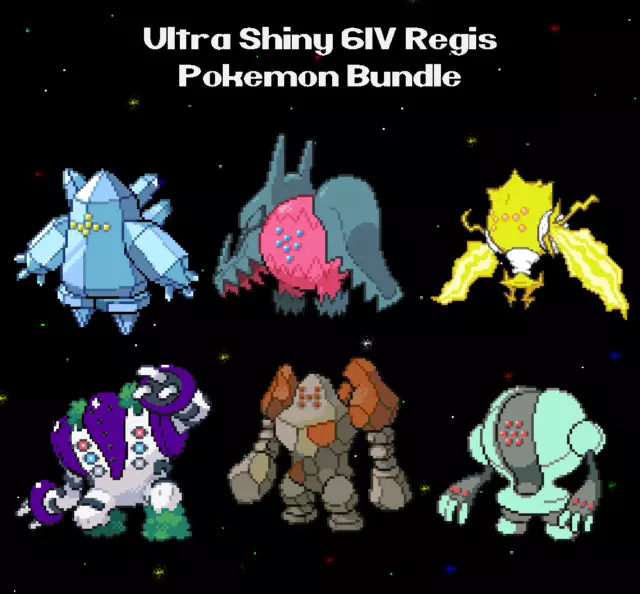 Shiny 6IV Kyurem, Reshiram and Zekrom with Master balls Bundle for Pokemon  Sword and Shield - elymbmx