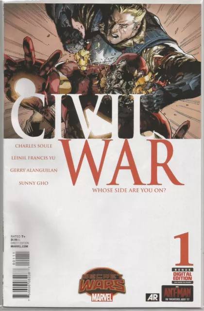 Civil War #1 : Whose side are you on? : September 2015