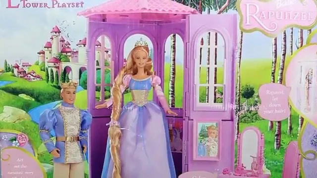 BARBIE RAPUNZEL TOWER Enchanted Mattel Playset Doll 1/6 diorama furniture  rare EUR 225,00 PicClick IT