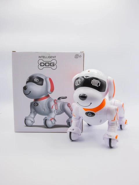 Robot Chien Interactif – Télécommandé, Danse, Musique Et Programmation Pour Les Petits Génies !