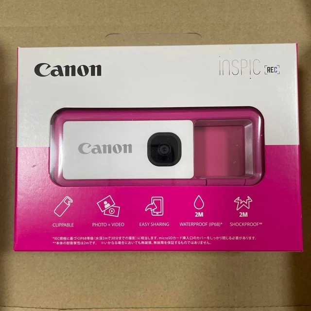Canon iNSPiC REC FV-100ピンク Canon カメラ iNSPiC REC ピンク (小型