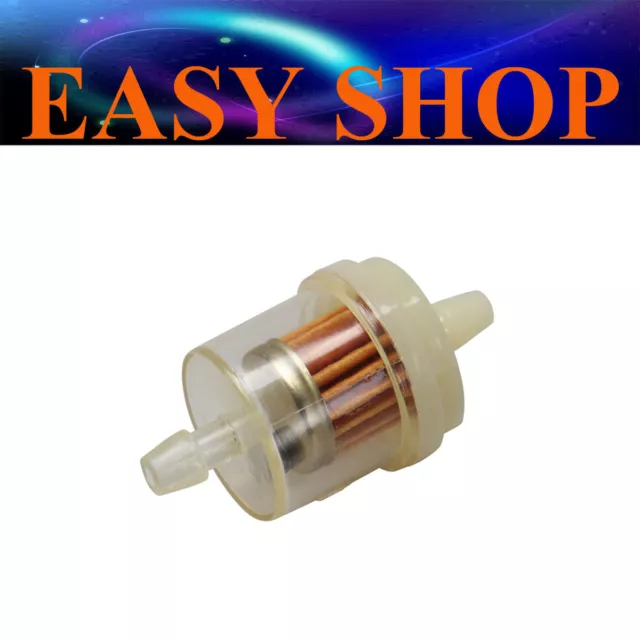 6mm Inline Magnet Fuel Filter Cleaner 50cc 90cc 110cc 125cc DIRT PIT PRO BIKE