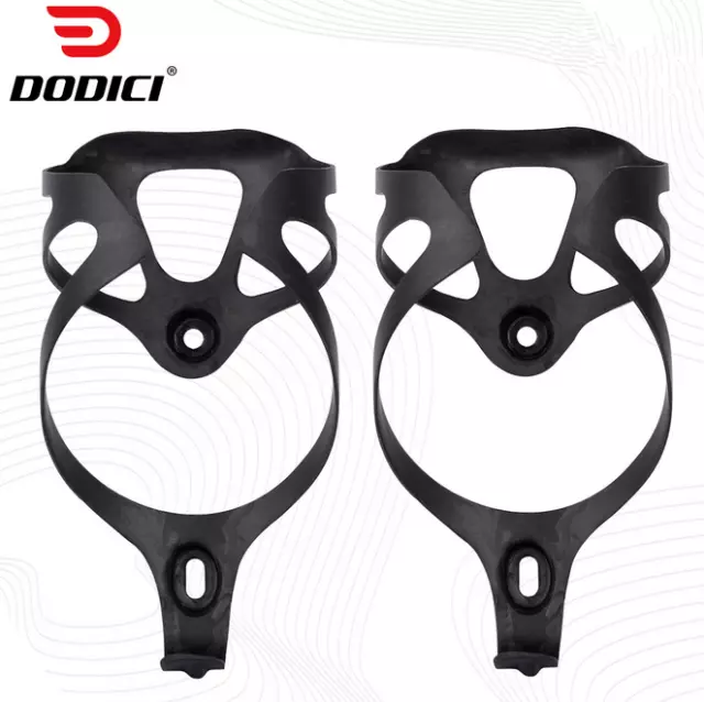 DODICI Bicycle Water Bottle Cage Carbon Fiber MTB Road Bike Holder Bottle Rack