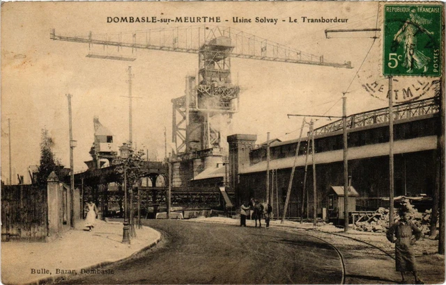 CPA DOMBASLE sur MURTHE factory Solvay MURTHE and MOSELLE (101878)