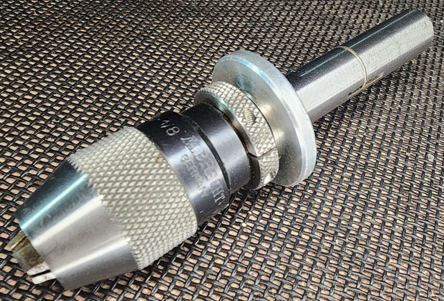 ALBRECHT 0-1/8" 0 - 3MM Keyless Precision Chuck With Sensitive Feed 1/2" Shank