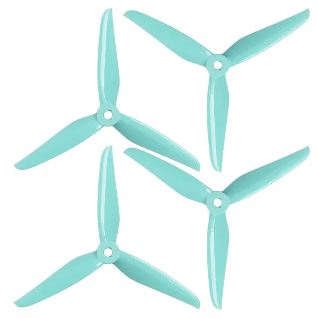 Dalprop 2pairs CYCLONE T5143.5 3-Blade Propeller PC 5inch CW/CCW Paddle 5mm Hole