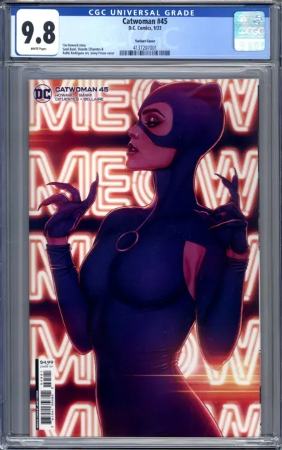 Catwoman #45 Jenny Frison Variant 1st Print DC Comics CGC 9.8