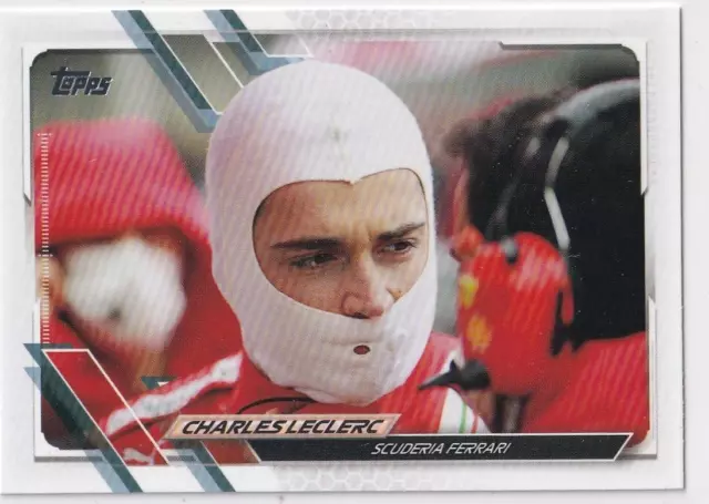Topps 2021 Flagship Formula 1 / Formule 1 Numéro 25 Charles Leclerc