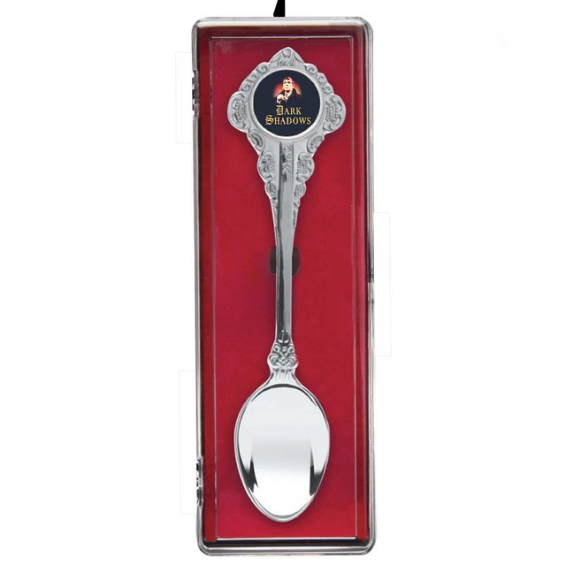 Dark Shadows Barnabas Collins Spoon Collectors Souvenir wth hanging display case