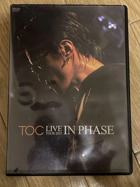 ミュージック TOC LIVE TOUR 2015 IN PHASE DVD TOC LIVE TOUR 2015 In Phase DVD Japan Concert Tour Movie