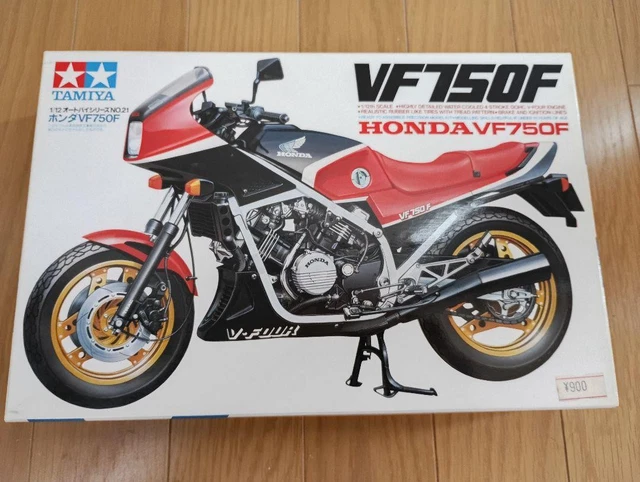 VINTAGE TAMIYA 1/12 Honda VF750F Oshika Full-Cowled Motorcycle Kit N°31 Rare JP EUR 104,64 - FR