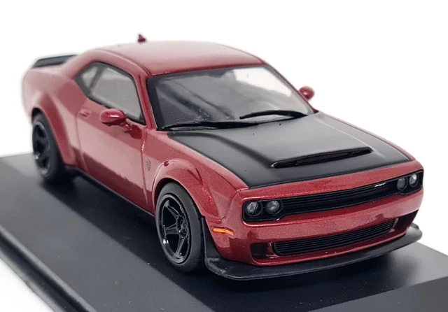 Solido 1/43 - Dodge Challenger Demon 2018 Rouge Octane - Neuf S4310304