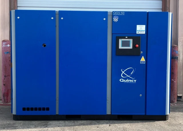 50HP Quincy Screw Air Compressor
