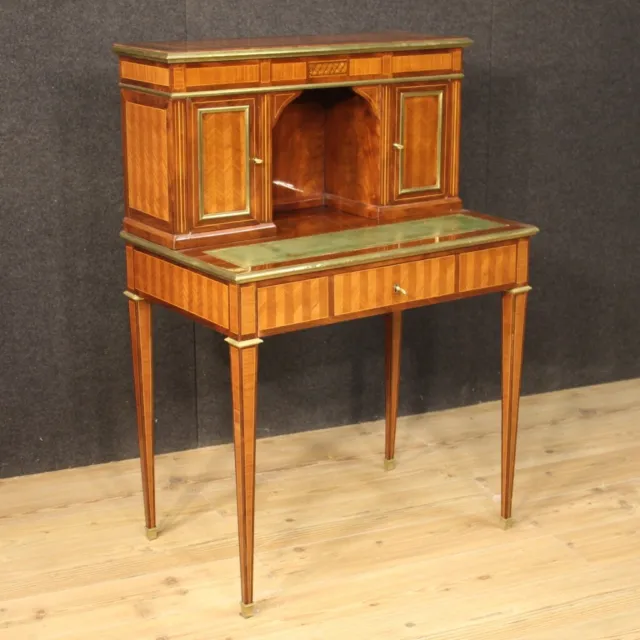 Secretary Desk Antique Style Louis XVI Wooden Desk Furniture Table Work 900