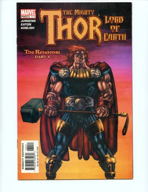Thor #72 Comic Book 2004 VF/NM Scot Eaton Marvel Dan Jurgens Comics