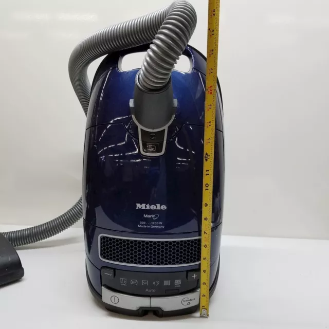 Miele Marin Canister Vacuum With Accessories For Parts And Repair