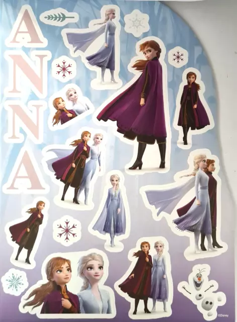 Disney Frozen 2 Childrens Activity Sticker Pad - 3 Sheets of Stickers & 5 scenes 3