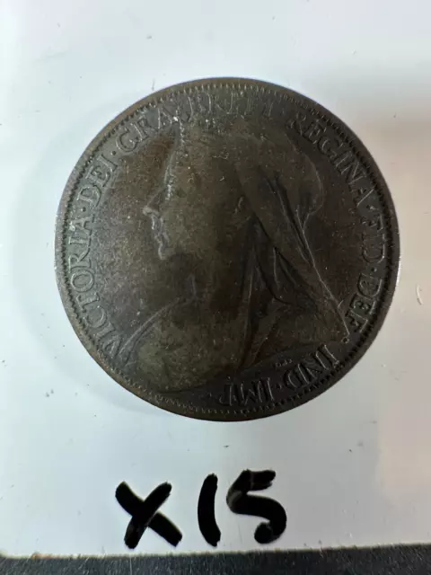 1901 English Penny