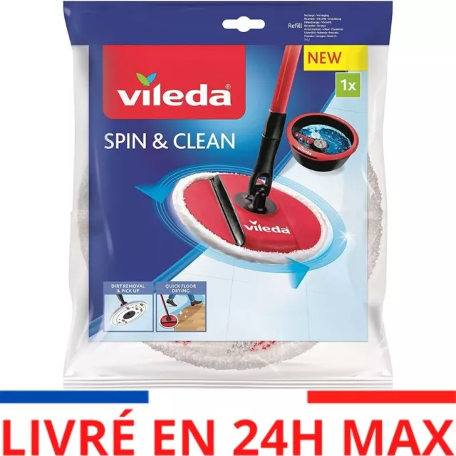 3 Pièces pour Vileda Balai Serpillere Recharge Microfibre Kit, pour Vileda  Ultramax Mop/UltraMax Plus/Easy Wring UltraMax Absorbante Recharge, pour