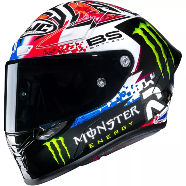 HJC Casco de Moto L Rpha 1 Quartararo Le Mans MC21 - Casco Integral Motogp