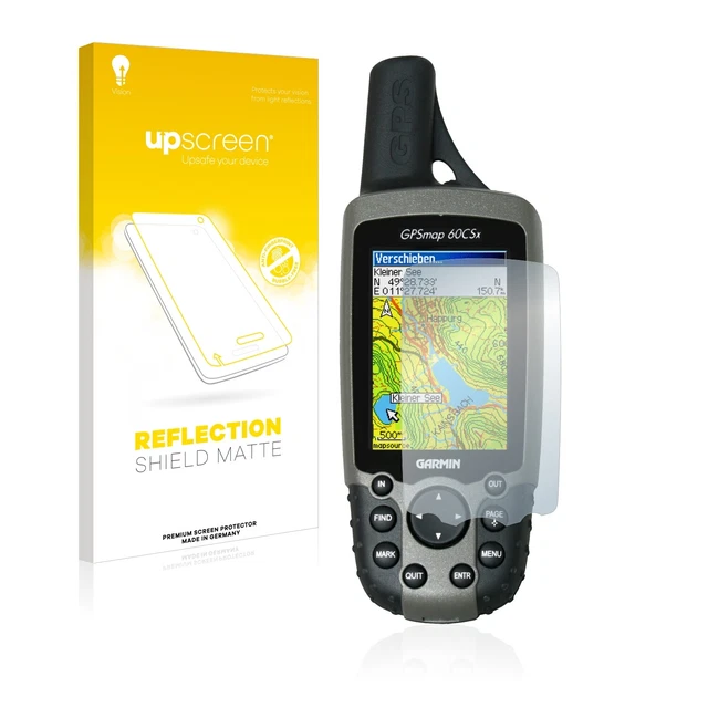 upscreen Pellicola Protettiva per Garmin GPSMAP 60CSx Opaca Protezione Schermo