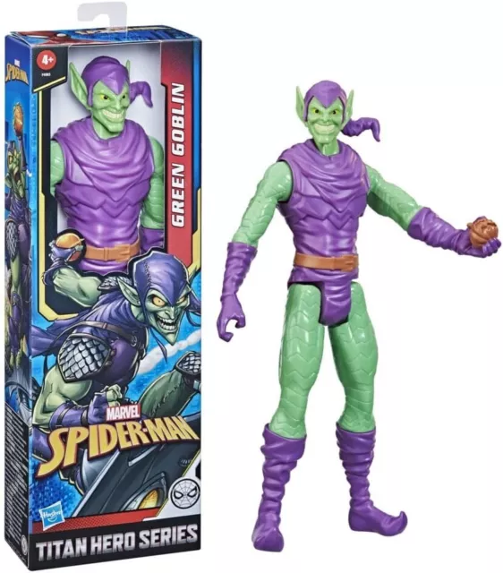 12" / 30cm GREEN GOBLIN - Marvel Spiderman Titan Hero Series Action Figures Toy