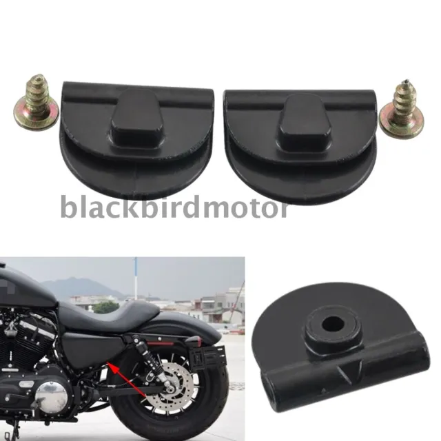 Clips Left Side Battery Cover ABS Plastic For Harley Sportster XL883 1200 04-18