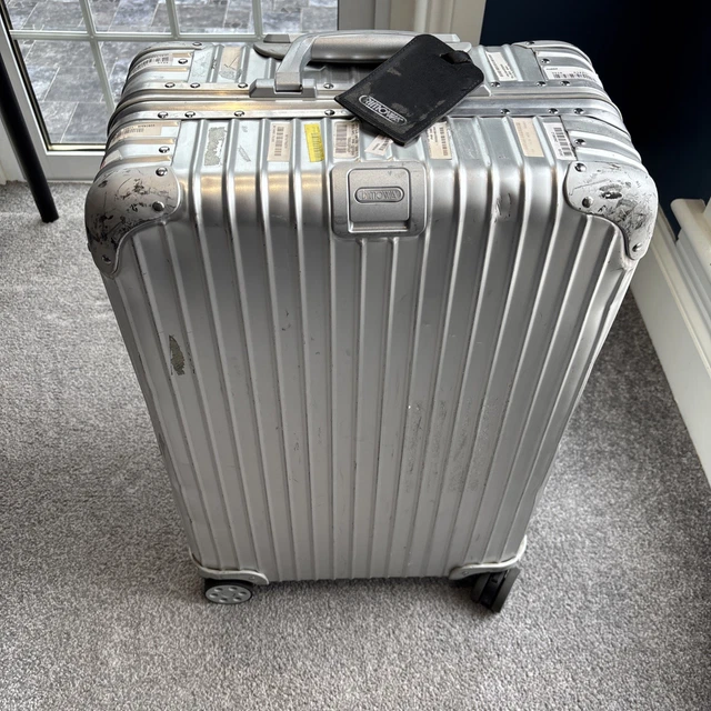 RIMOWA CLASSIC FLIGHT Attache Case 97612 Carry on Silver £363.70