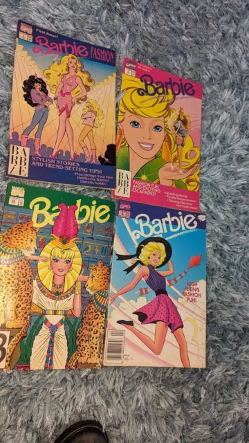 Marvel Comics BARBIE Lot Of 4